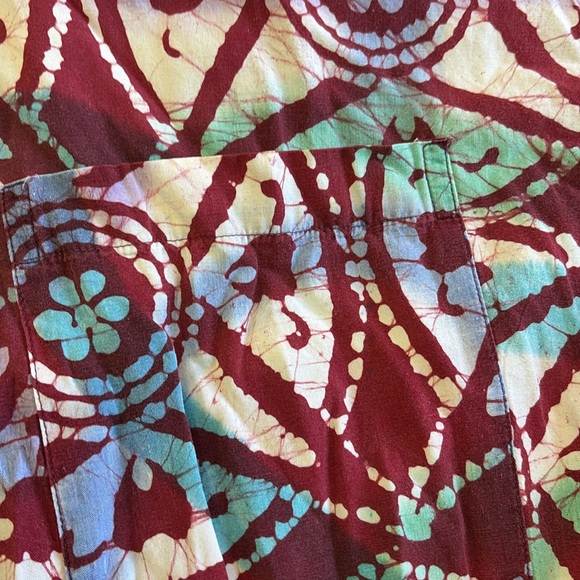 Rare Beautiful Johnny Cotton, long sleeve button up size extra large, nice print - Picture 4 of 10